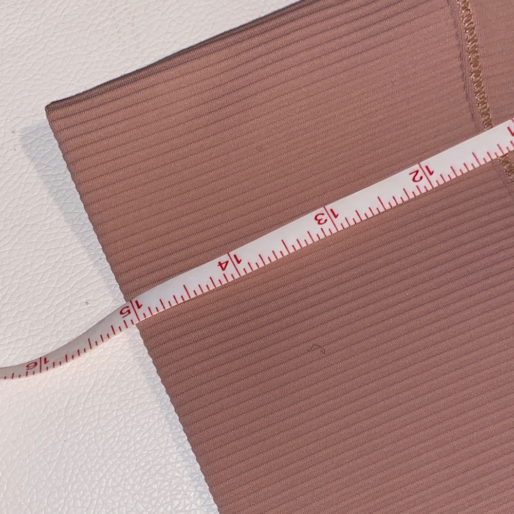 Women's Lululemon Power Pivot Ribbed Tank Pink Clay - Picture 7 of 8